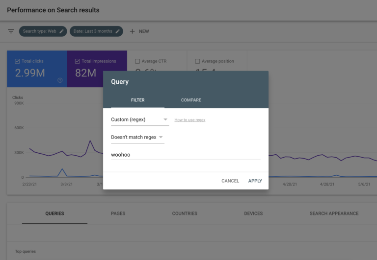 How to Use Regex in Google Search Console